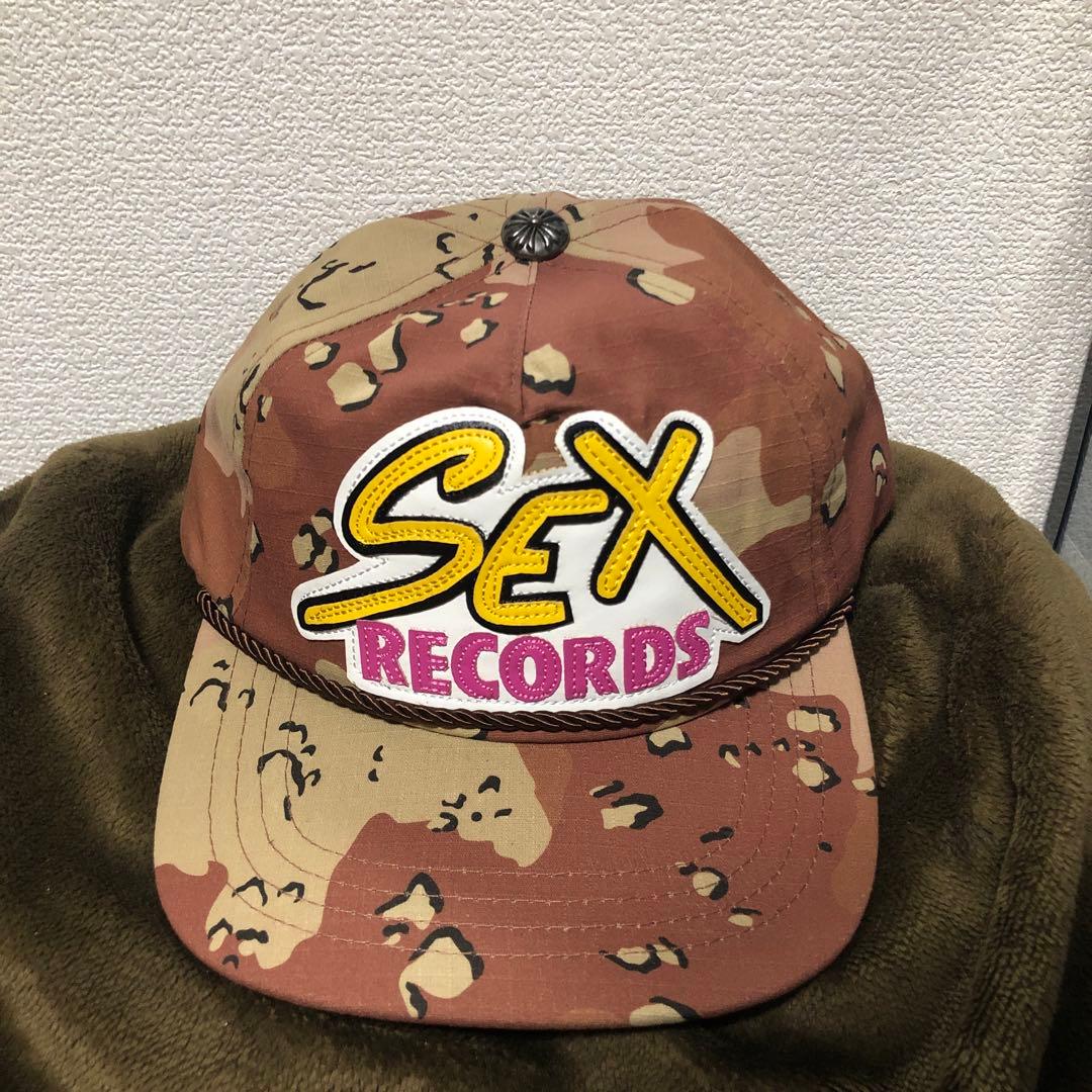 迷彩 SEX RECORDS キャップ CHROME HEARTS