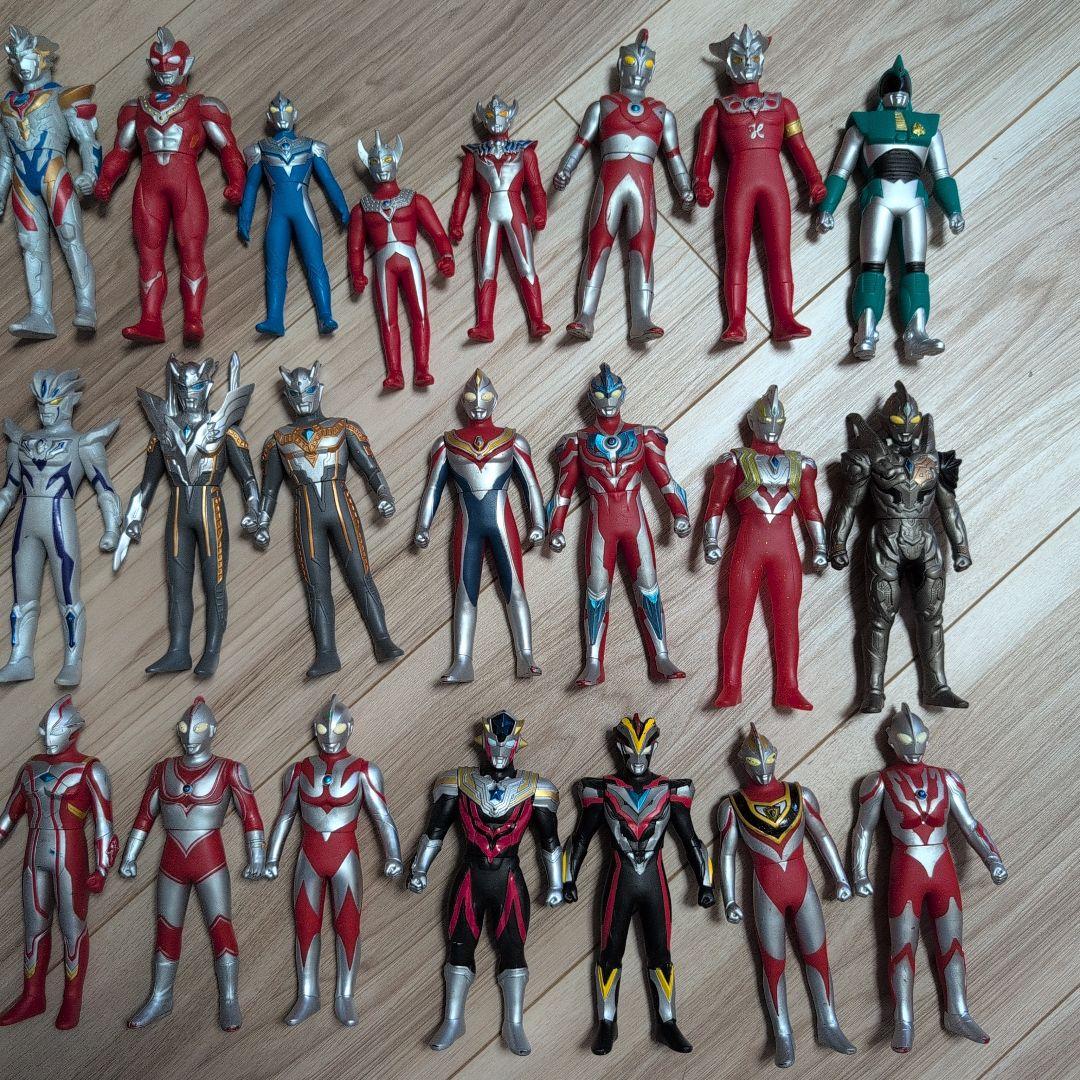 ウルトラソフビシリーズ　　34体　まとめ売り　ウルトラマン