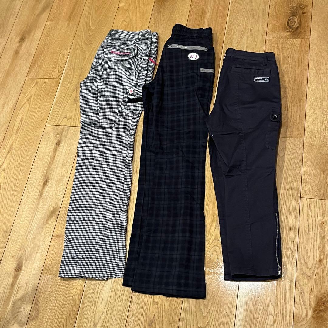 レディースM　ゴルフウェア　春夏秋冬　パンツ　まとめ売り　パーリーゲイツ