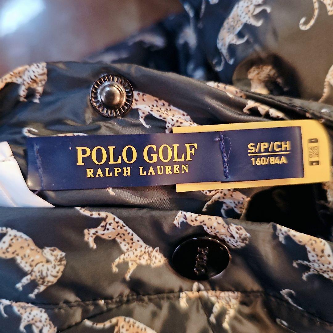 【POLO GOLF by Ralph Lauren】豹柄ベスト リバーシブル