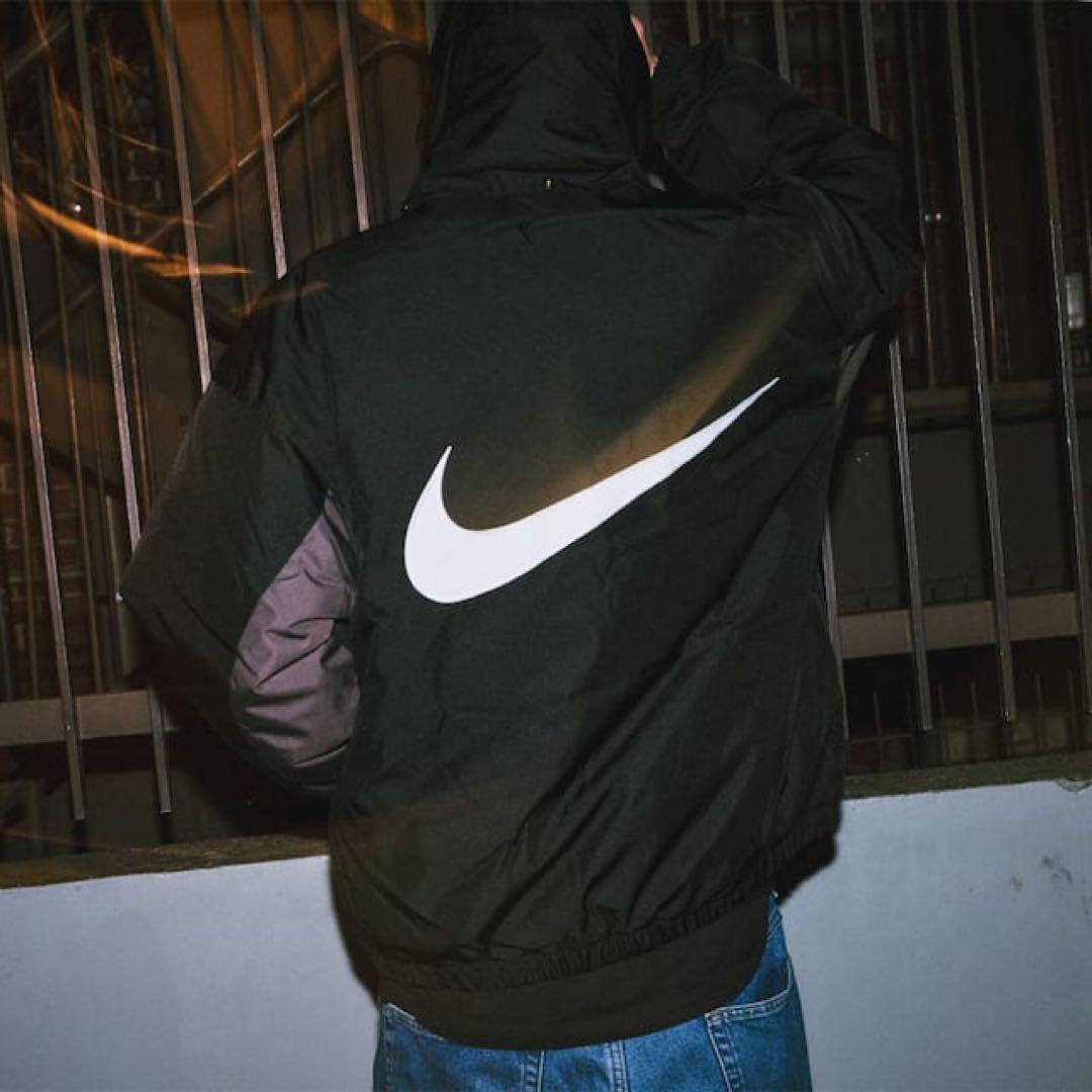 ジャケット・アウター Nike Sportswear Swoosh Puffer Black L