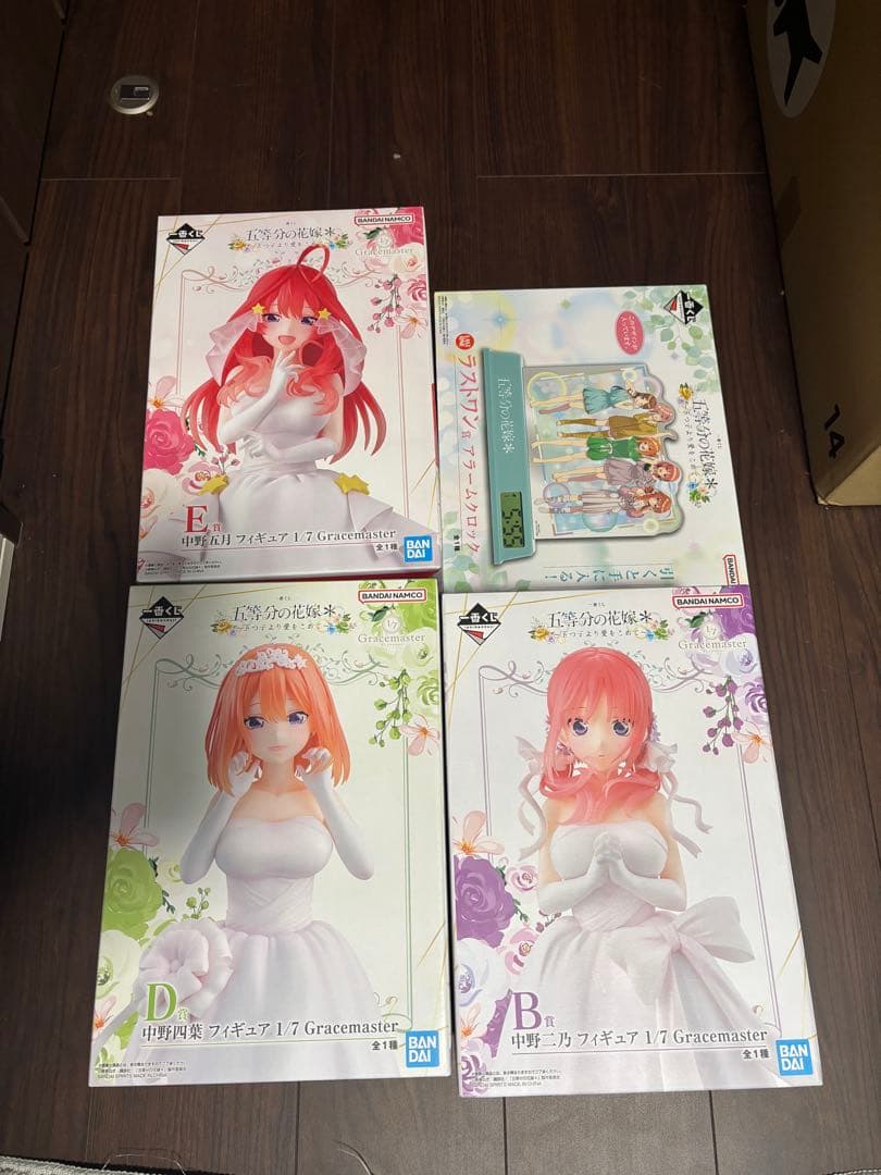 五等分の花嫁 一番くじ B賞 D賞 E賞 ラストワン フィギュア