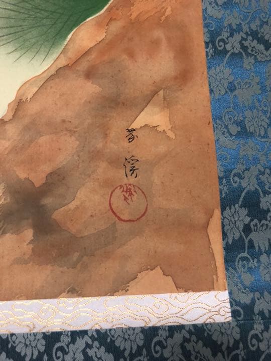 お値下げ！掛け軸　白い鳥