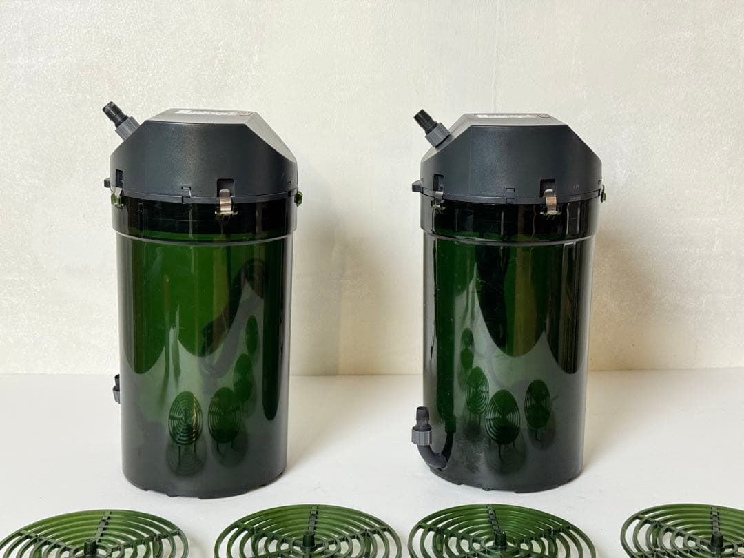 【日曜特価】エーハイム2215本体×２台 + ダブルタップ2組(4本)