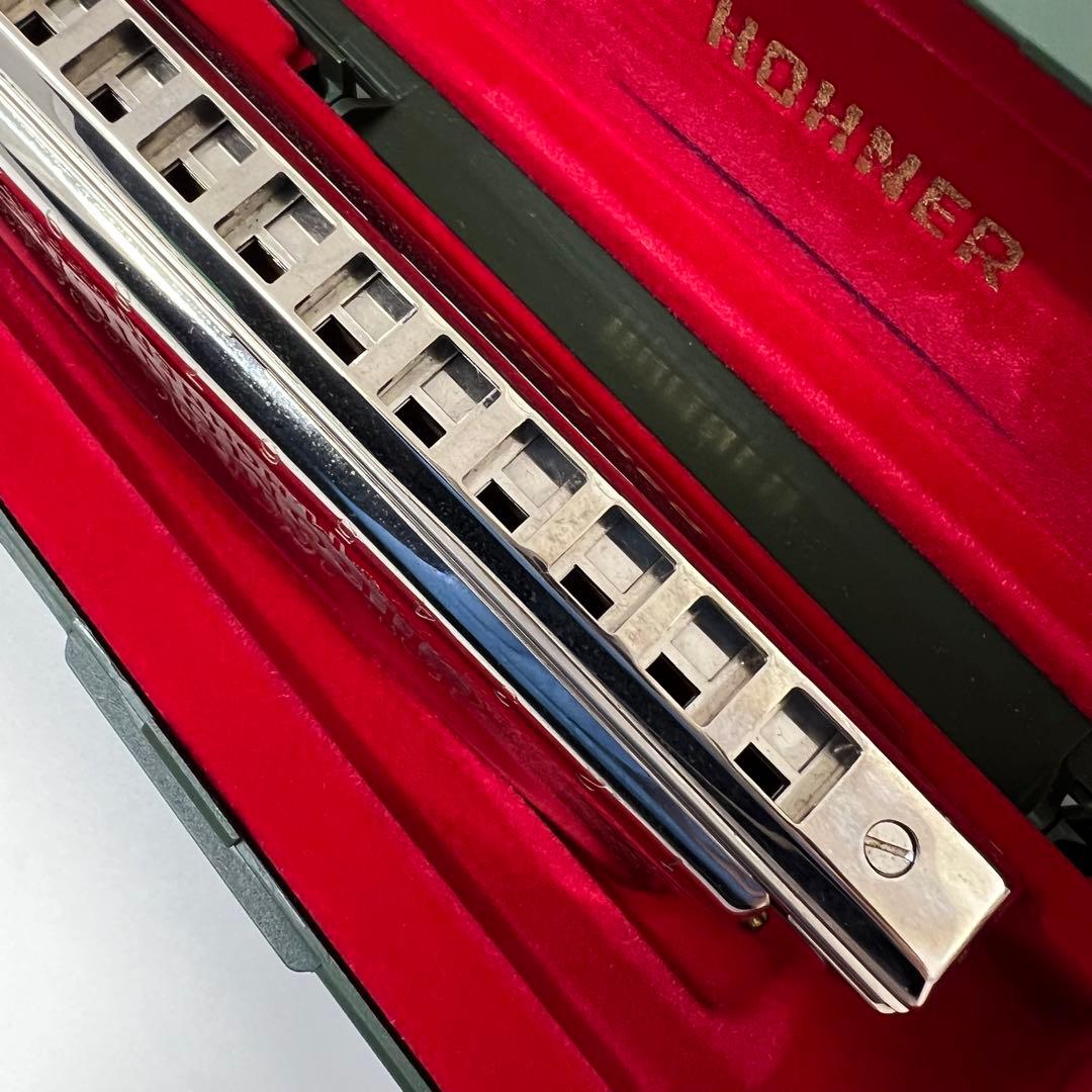 HOHNER Chromonica 270 C調 クロマチック ケース付　木製