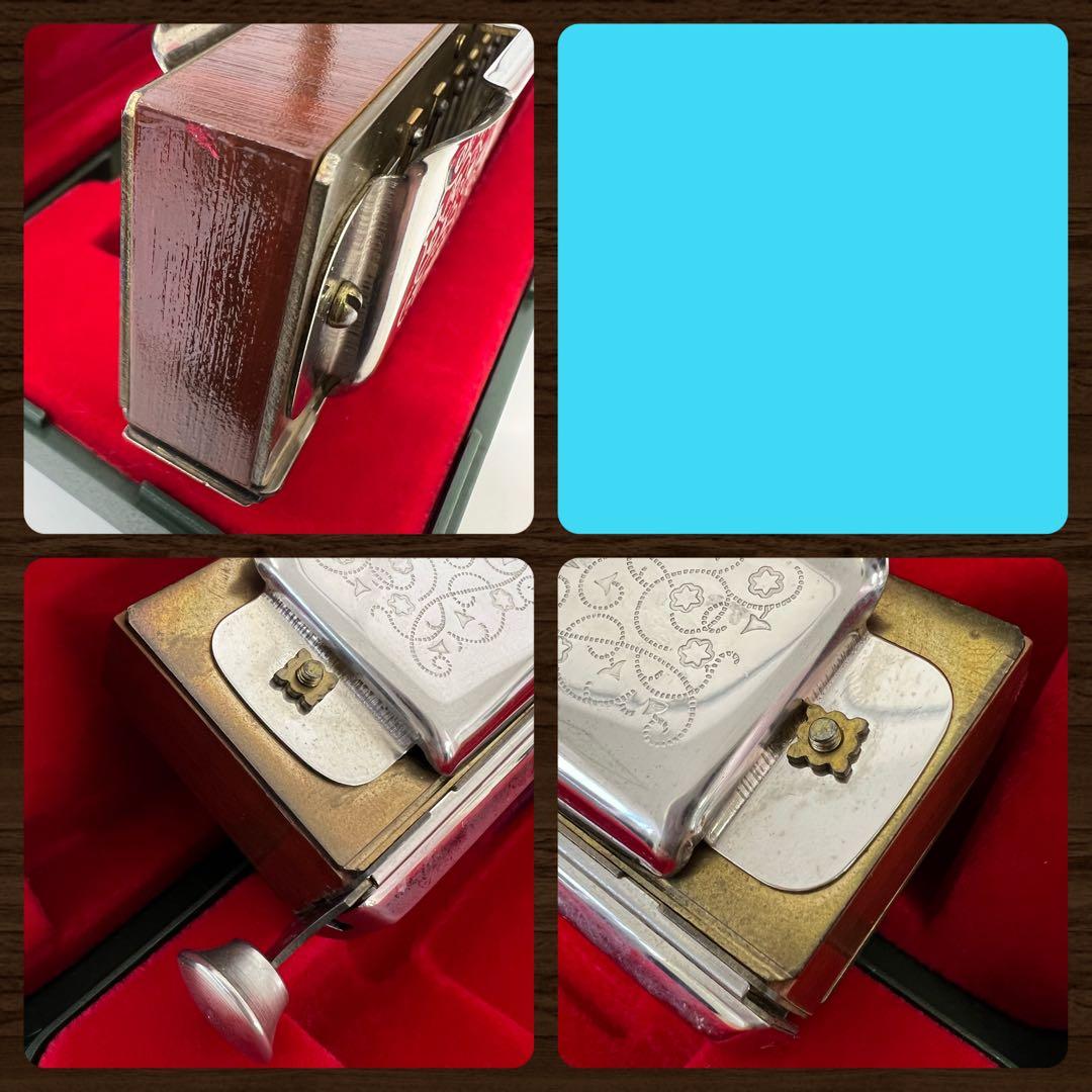 HOHNER Chromonica 270 C調 クロマチック ケース付　木製