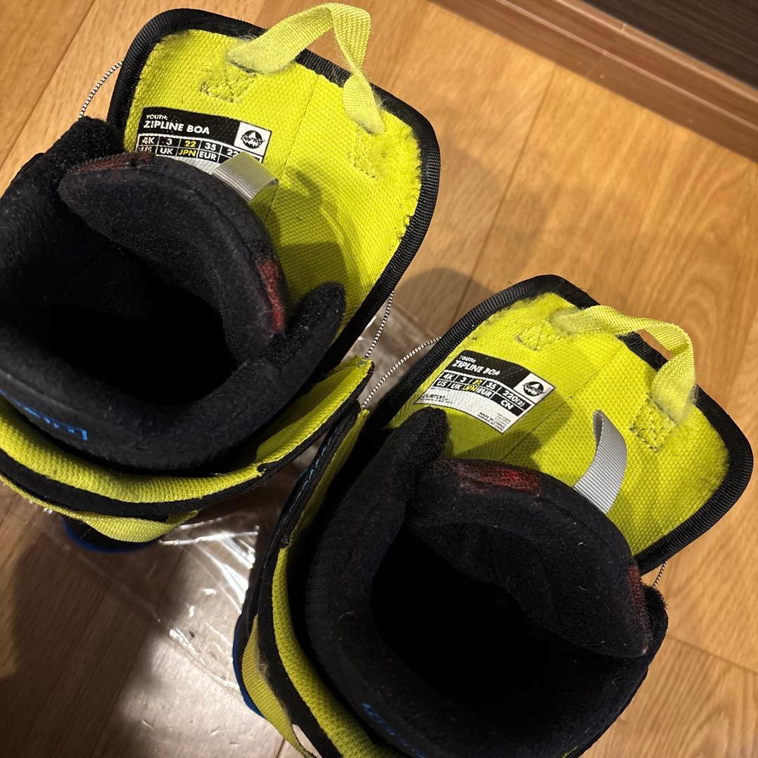 バートン ブーツ ジップライン BOA 22cm キッズ ジュニア ボードブーツ