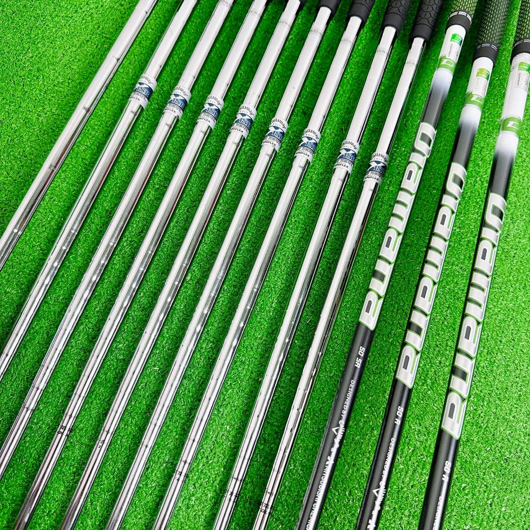 2021年☆キャロウェイ エピック スピード メンズゴルフクラブ 完璧フルセット