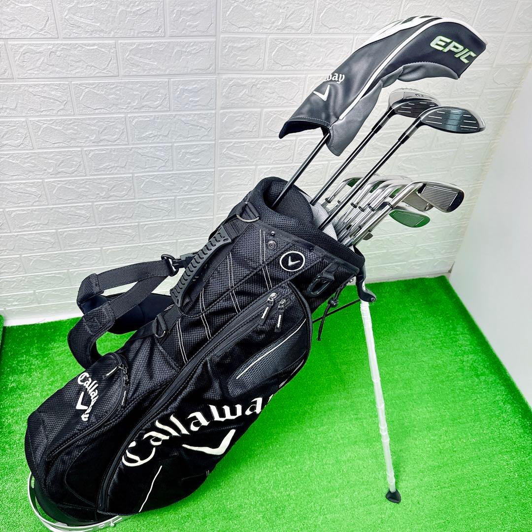 2021年☆キャロウェイ エピック スピード メンズゴルフクラブ 完璧フルセット