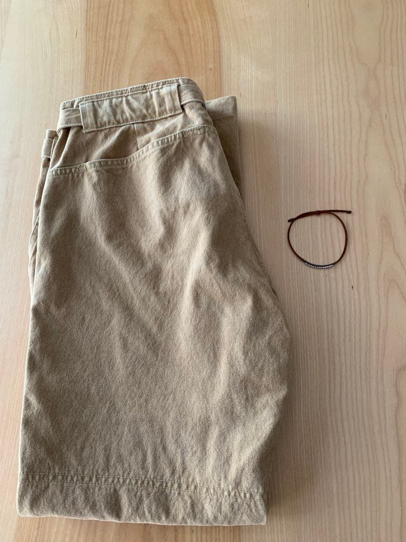 サンシャインクラウド　パンツ&革ブレスレット