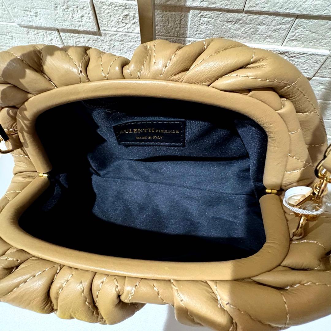 未使用✨ AULENTTI オウレンティ キルティングチェーンバッグ 2way