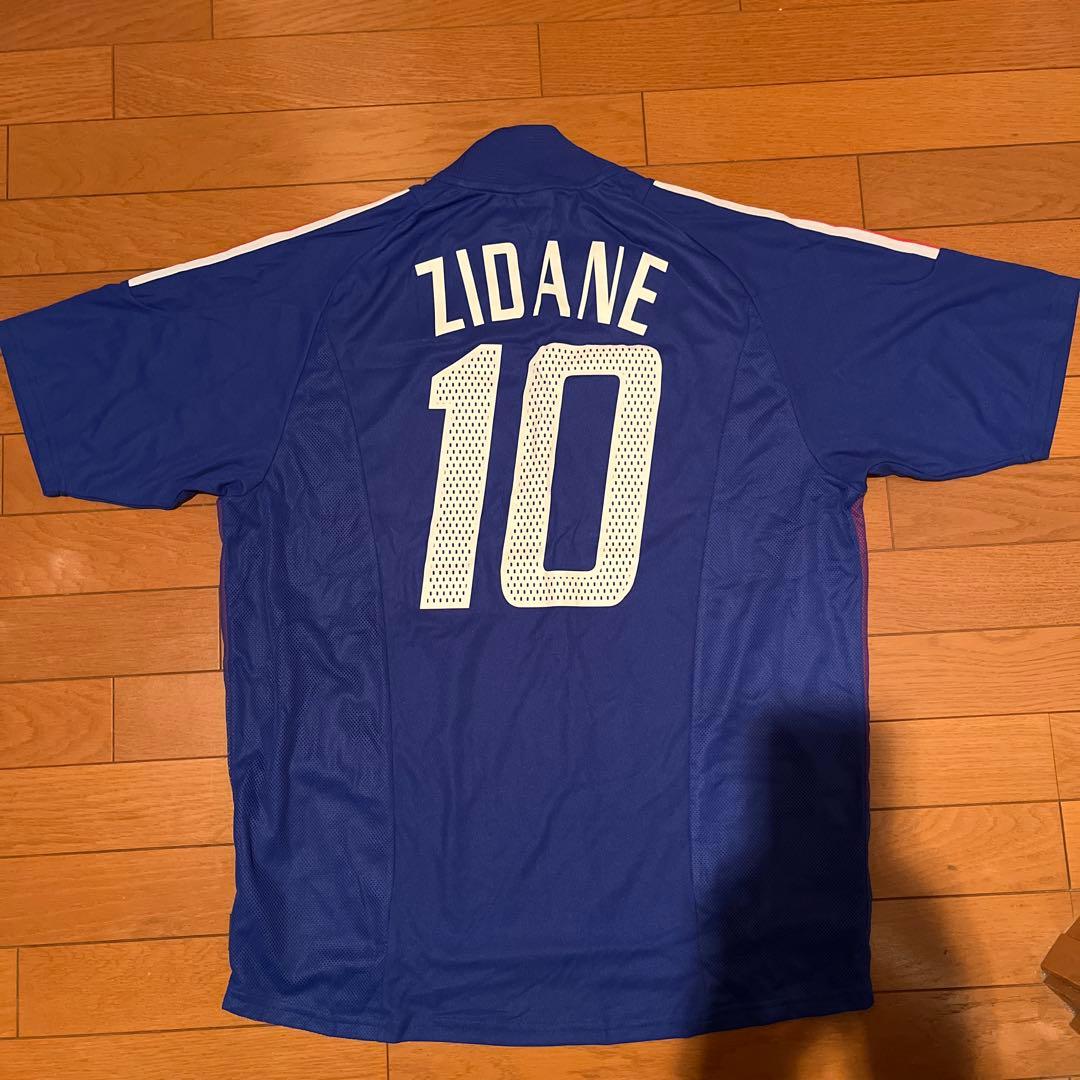 アディダス2002年フランス代表オーセンティックユニホーム　ジダン　2XOサイズ
