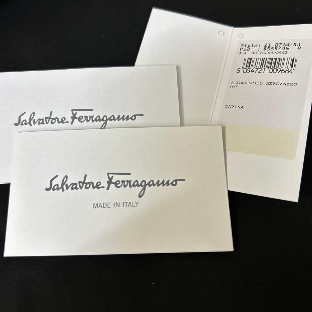 【専用】wし37 SalvatoreFerragamo 2wayレザーバッグ　黒