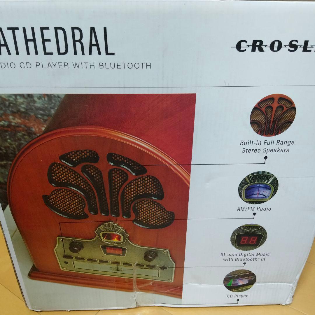 Crosley Cathedralラジオ CDプレーヤー