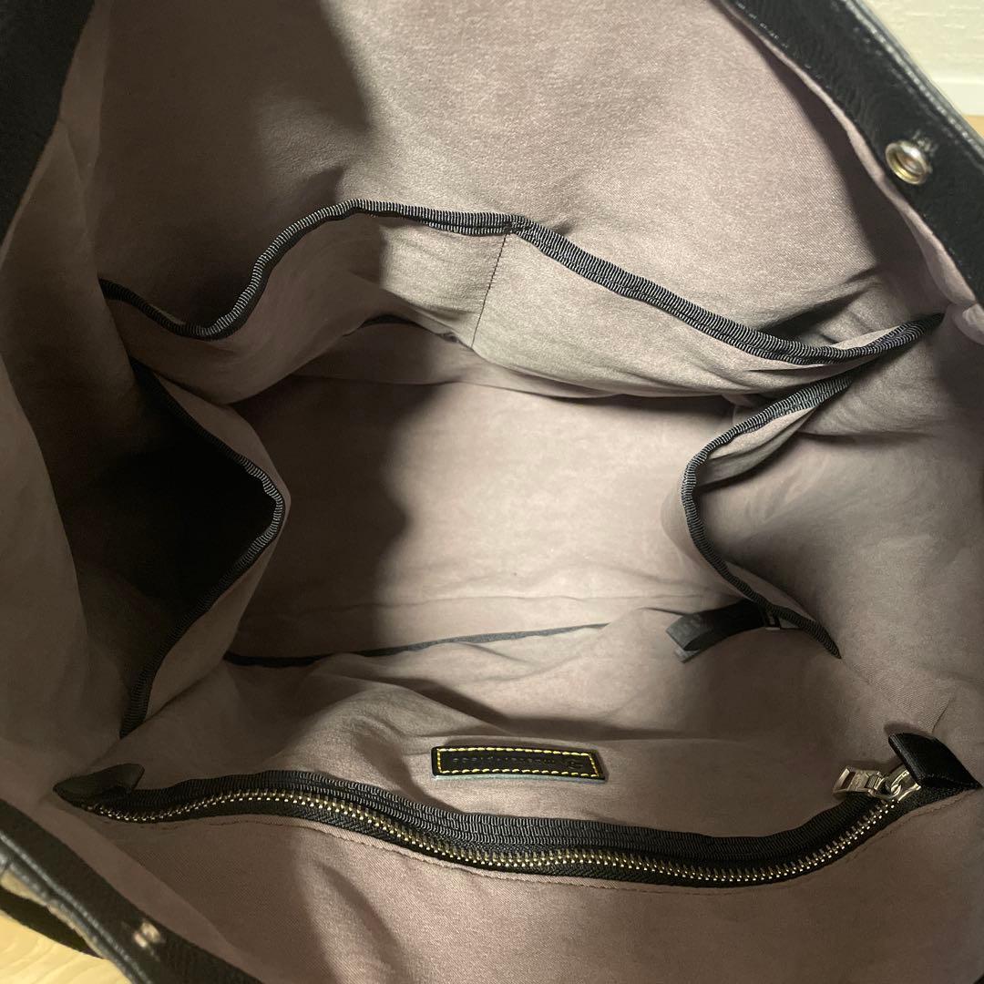 マスターピース drum 2wayショルダートート M ブラック