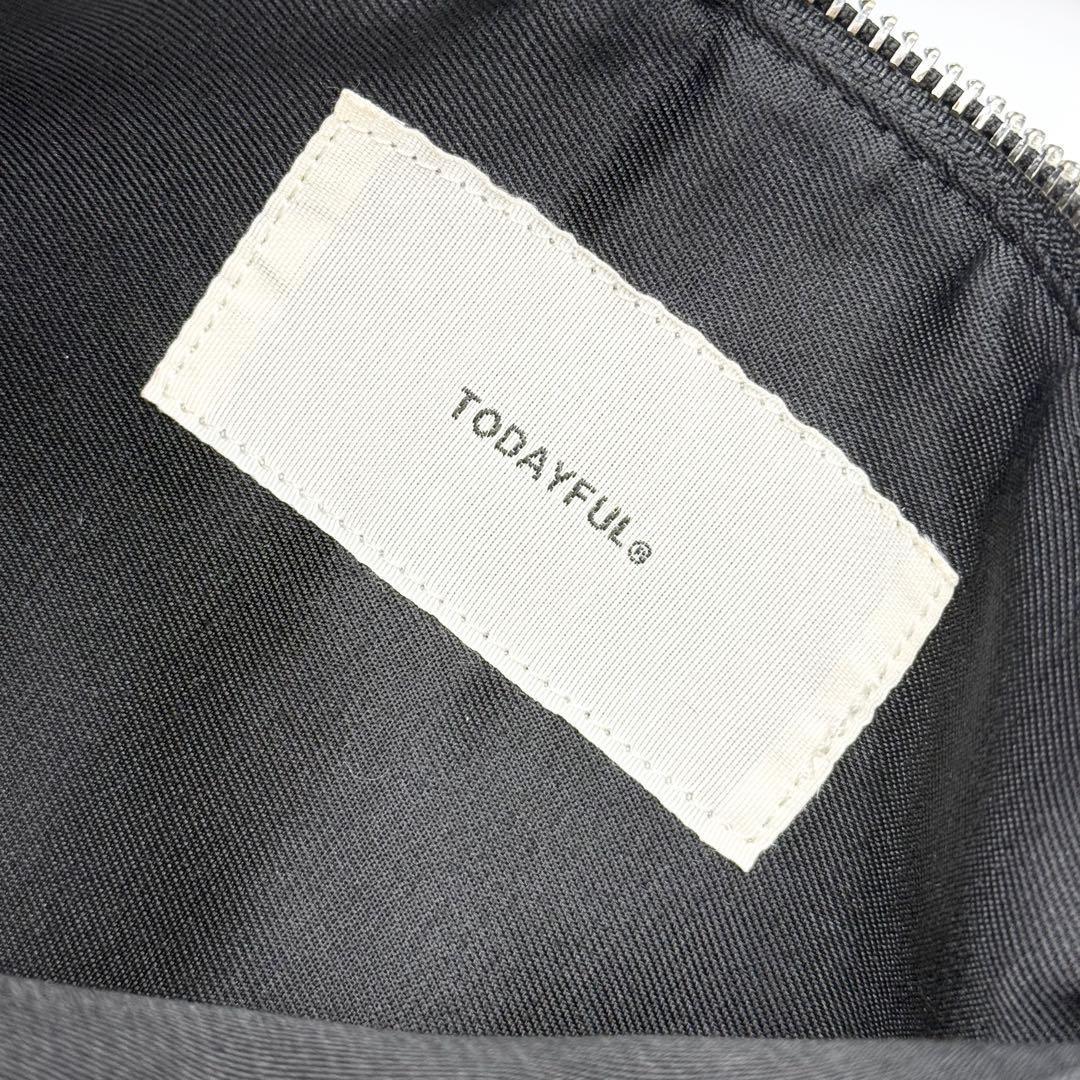 TODAYFUL Leather Wrap Bag レザーラップバッグ 黒