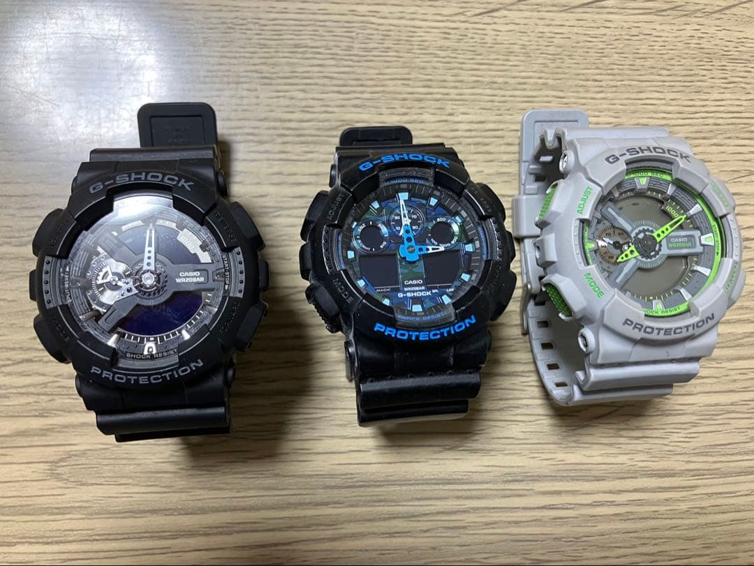 CASIO G-SHOCK ジャンク品　3個セット