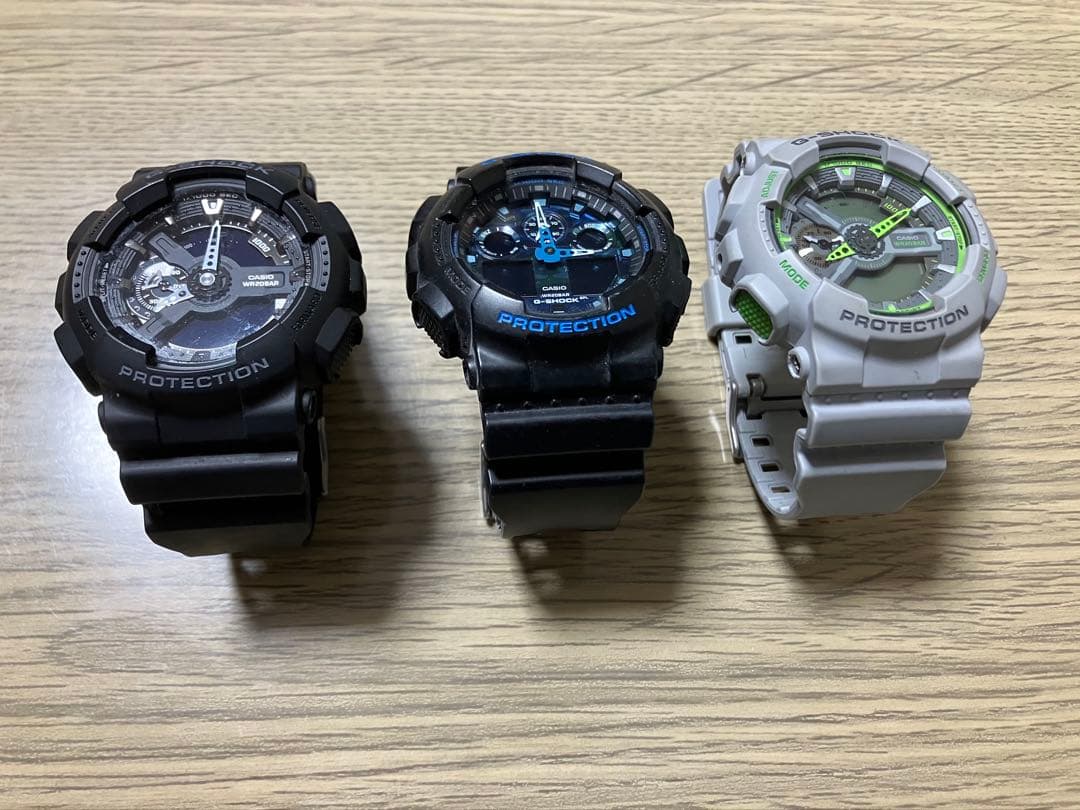 CASIO G-SHOCK ジャンク品　3個セット