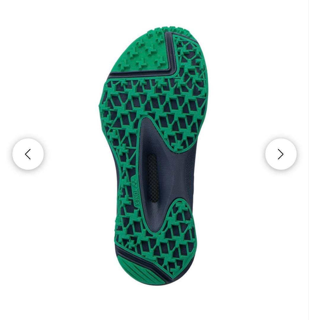 YONEX ゴルフシューズ ネイビー 25センチ パワークッションエアラスメン