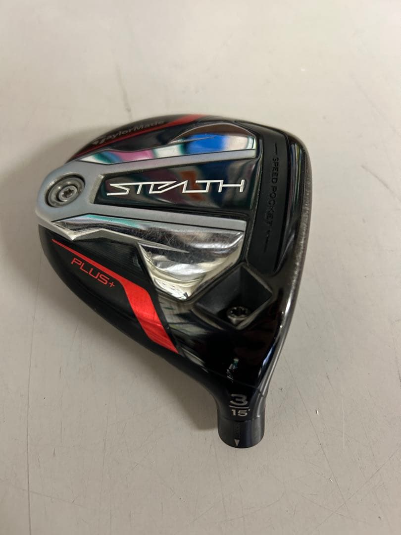 テーラーメイドステルス ＋Plus フェアウェイウッド 3W 15° ヘッド