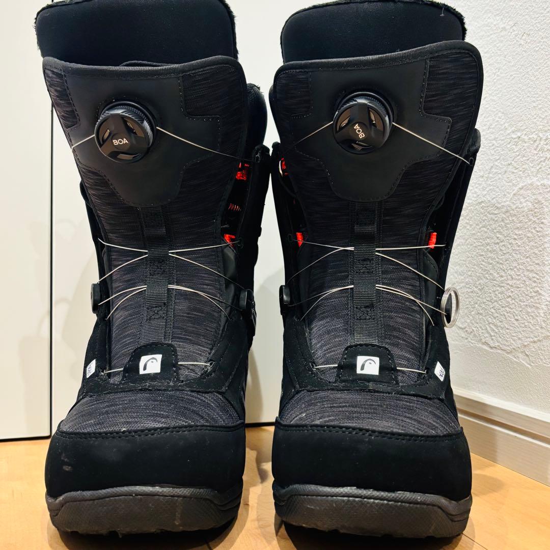 【本日最終値下げ】HEAD 28cm BOA スノーボードブーツ 美品 即日発送