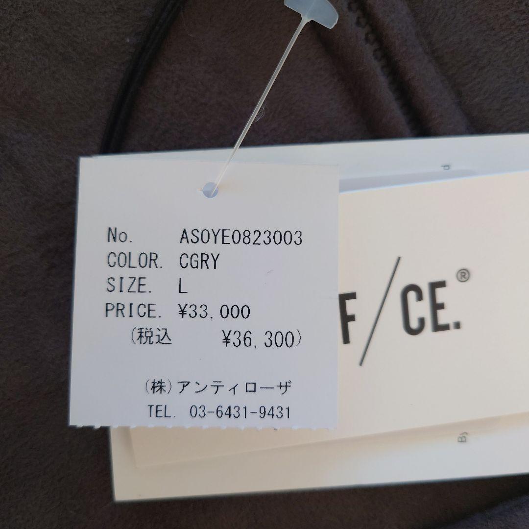 【新品】F/CE. FAUX SHEARLING VEST ムートン Lsize