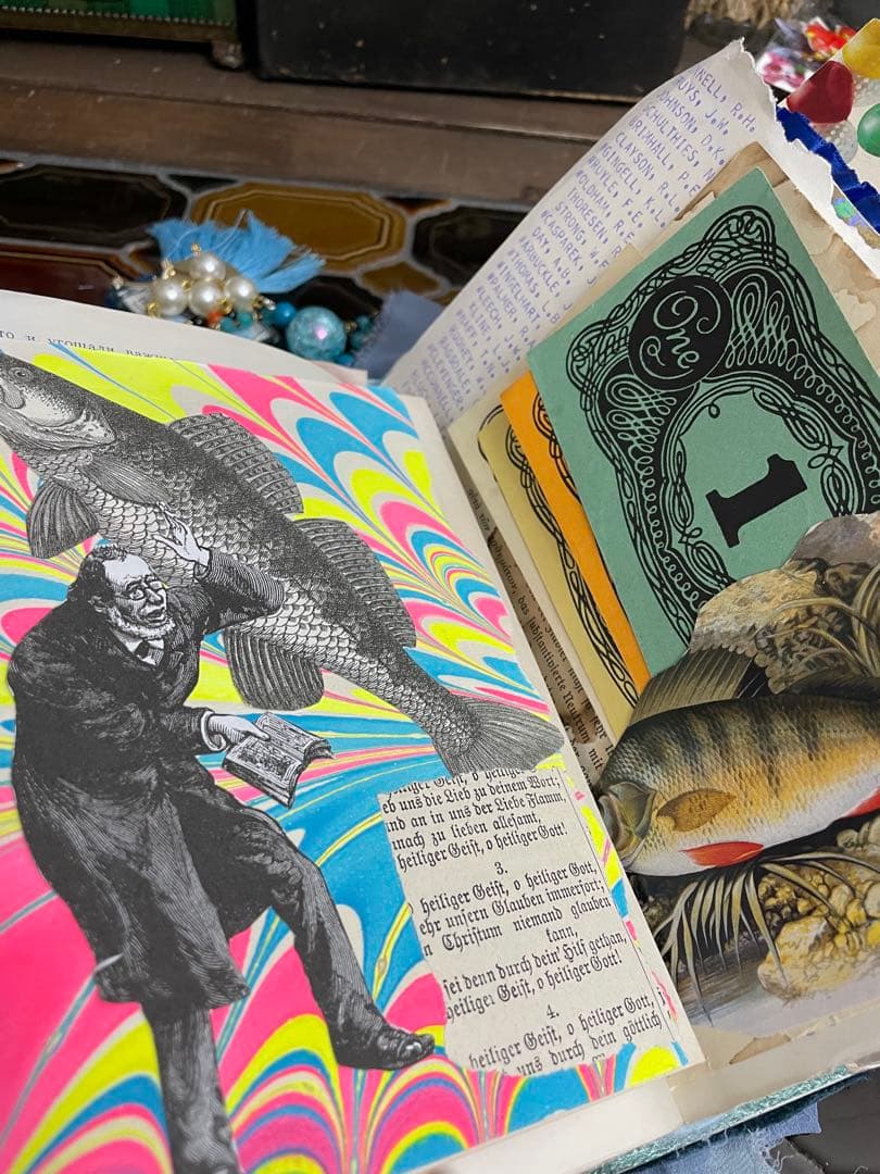 〜海のjunk journal〜ジャンクジャーナル幅17cm