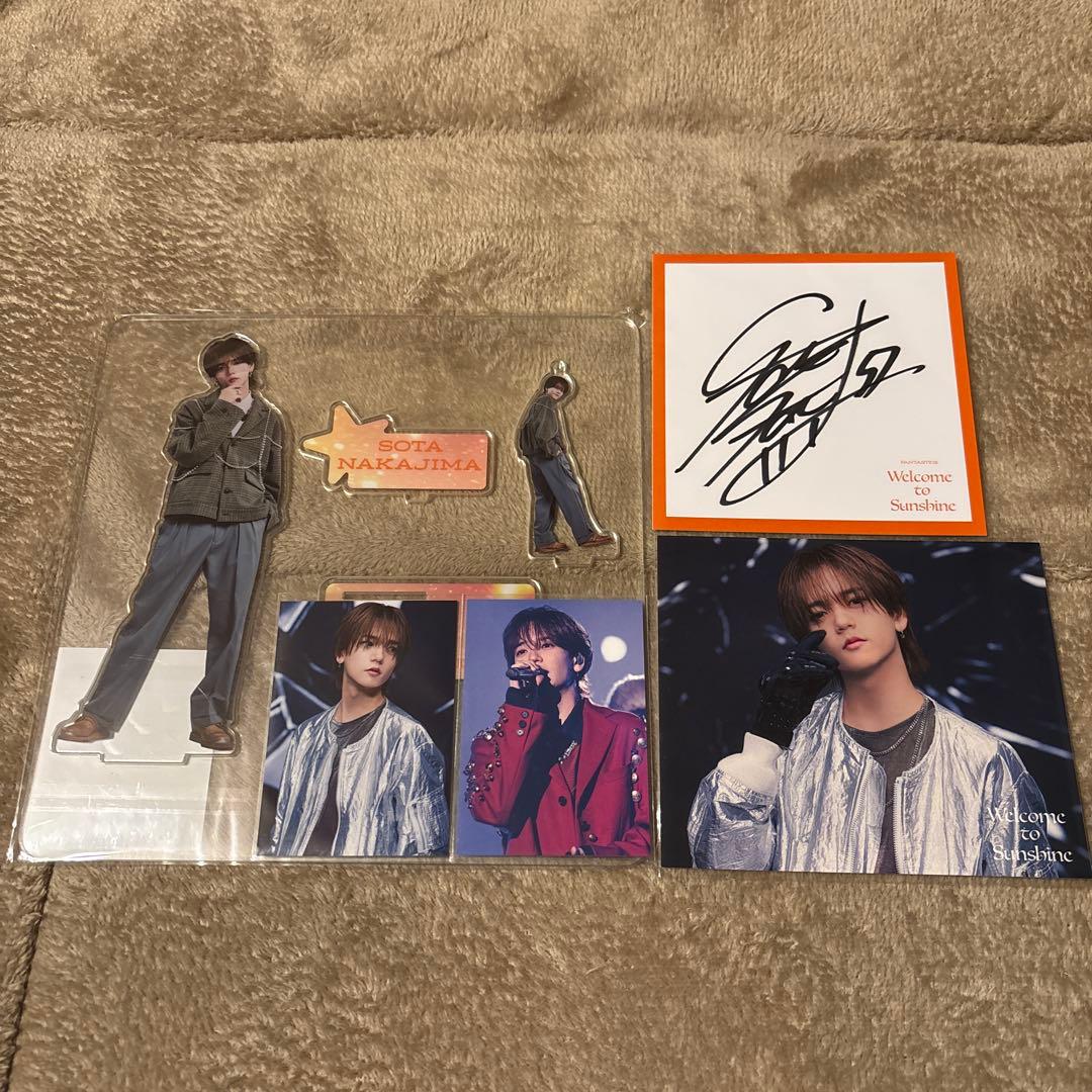 FANTASTICS Welcome to Sunshine 中島颯太　トレカ