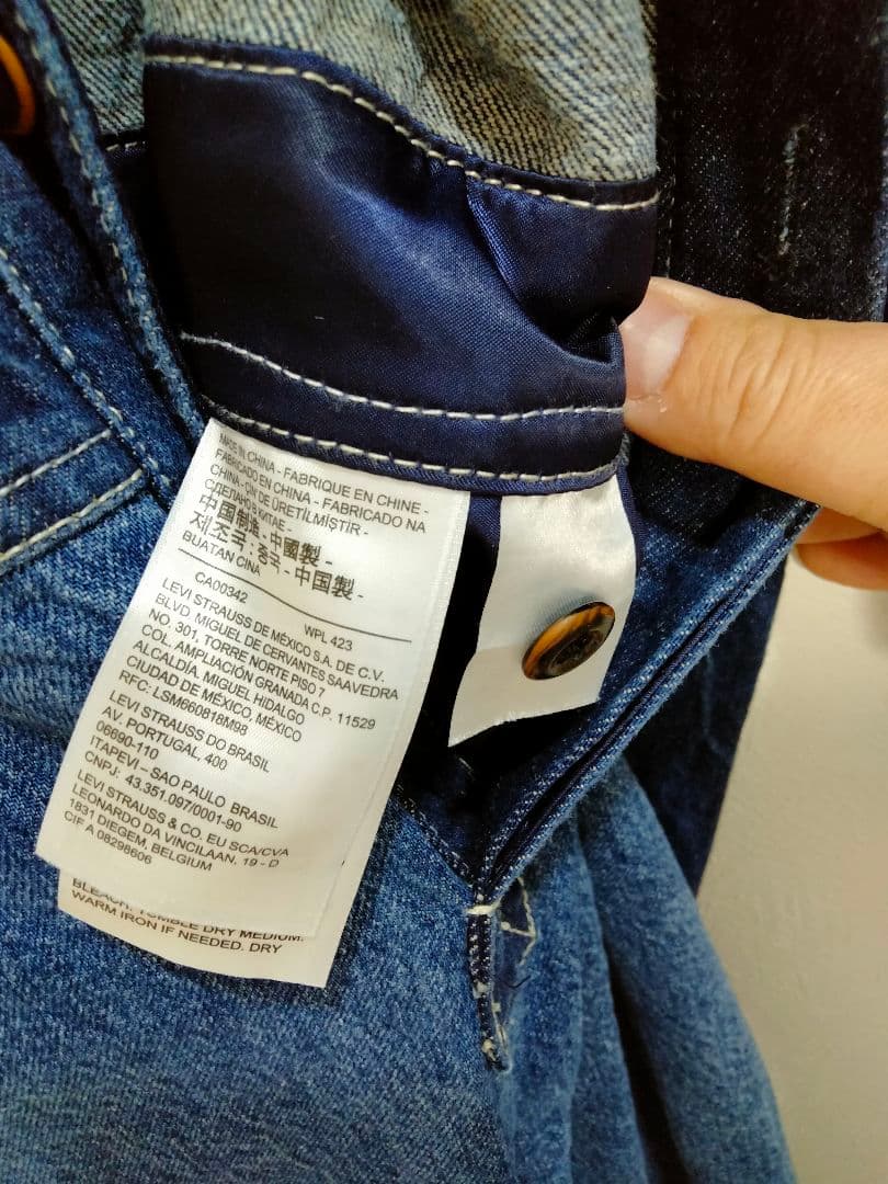 リーバイスレッド　デニム　ツナギ　オールインワン