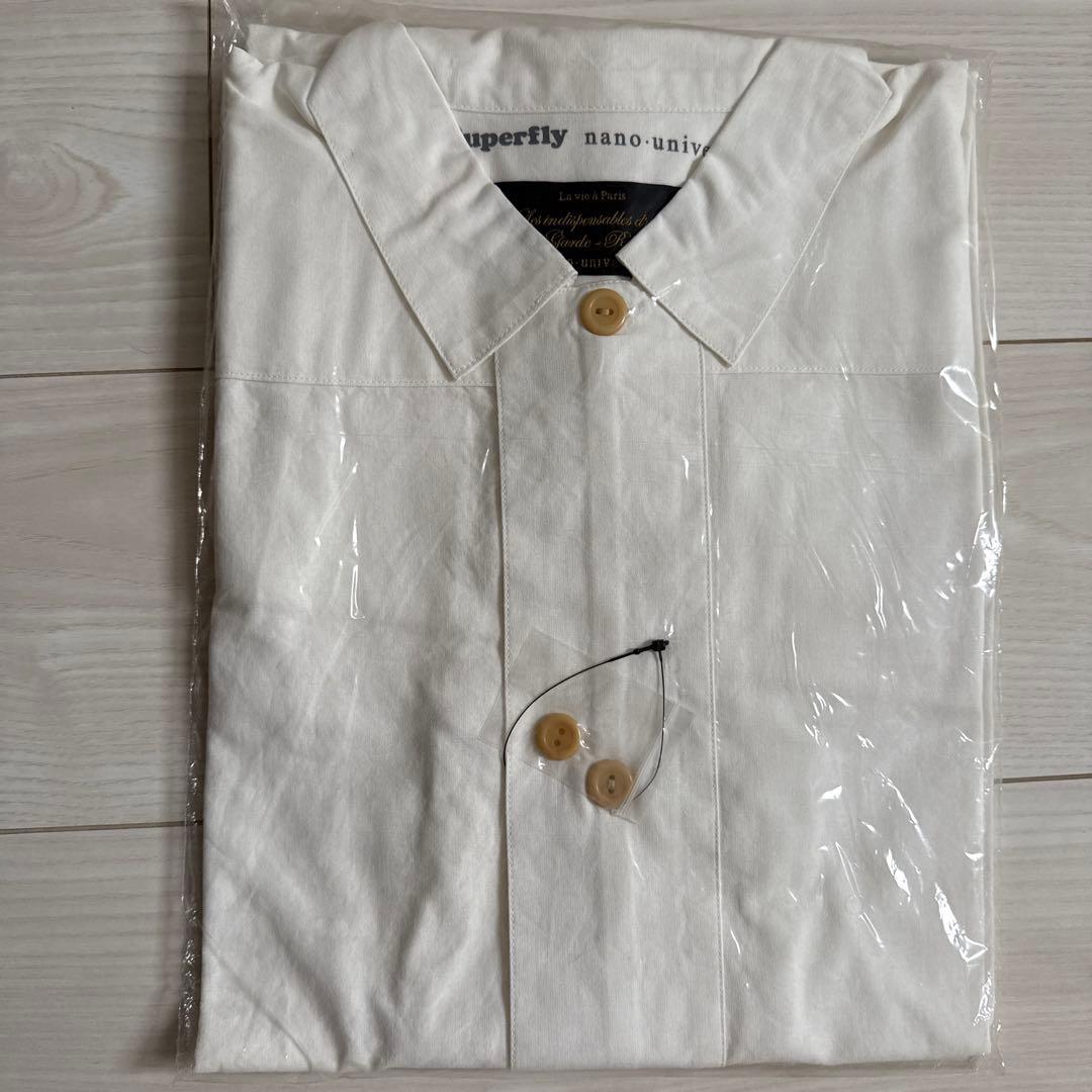 新品　Superfly × nano universe コラボ　ロングシャツ