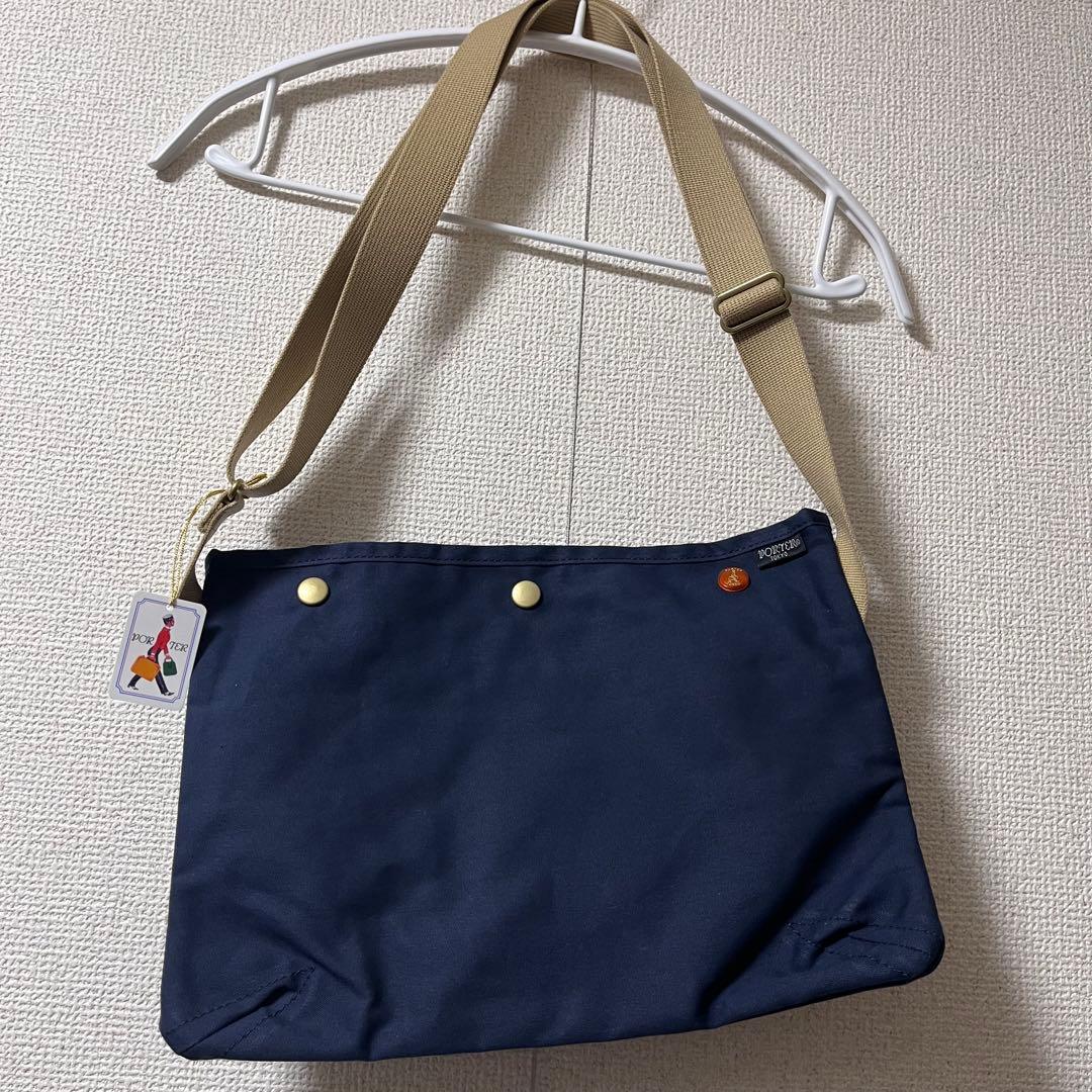 【新品未使用】ポーター　コッピ サコッシュ ネイビー　PORTER