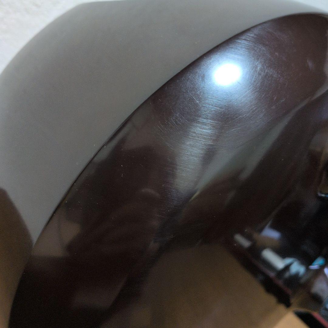 茶道具 面取風炉 唐銅 茶色 丸型