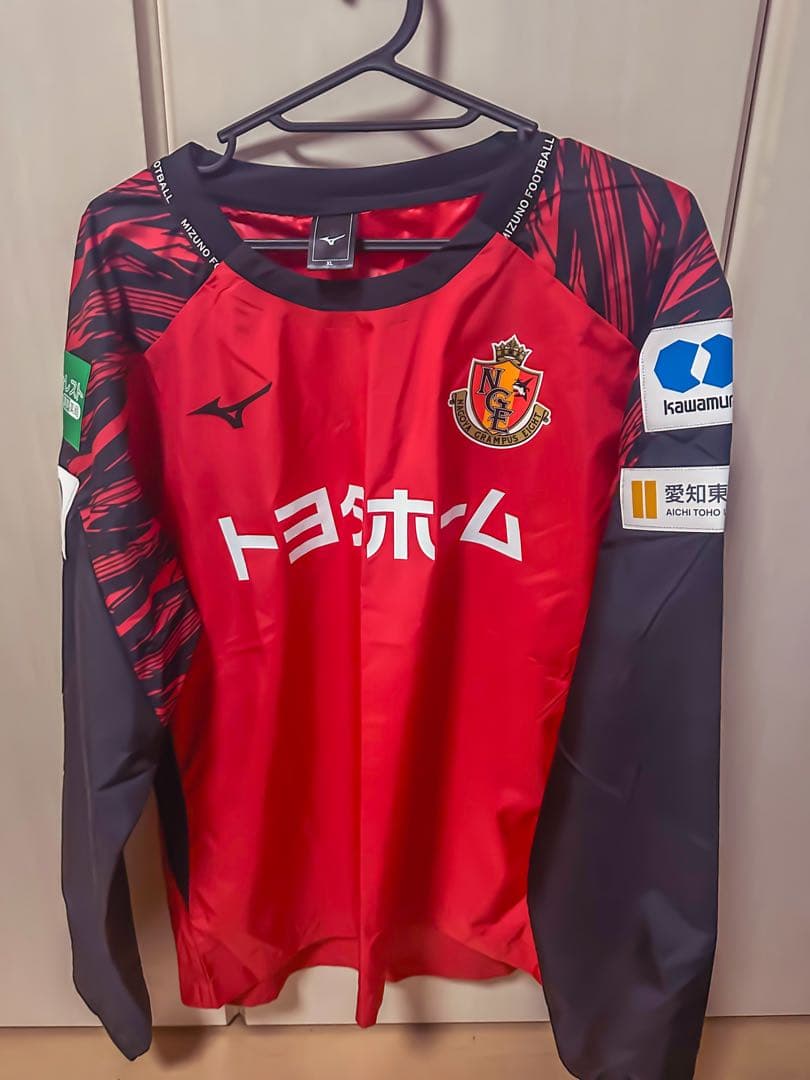 【選手支給】名古屋グランパス トレーニングウェアMizuno ピステ XL