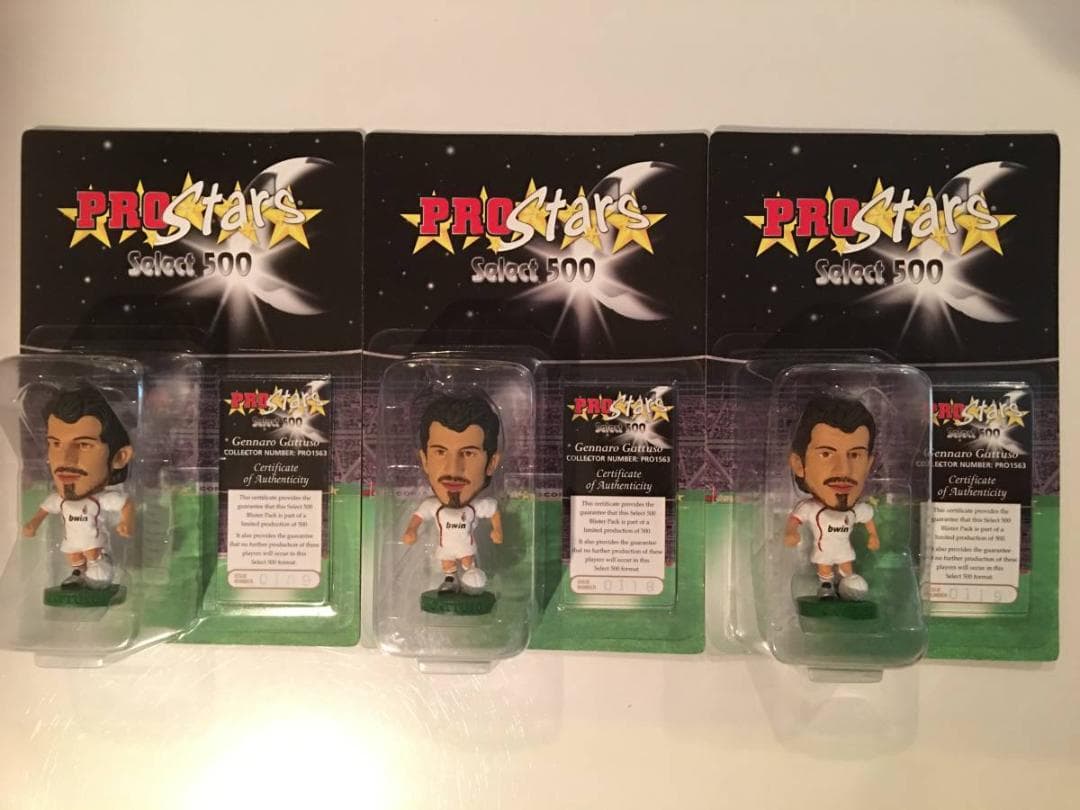 コリンシアン・セレクト500【ジェンナロ・ガットゥーゾ＊ACミラン/Ａ】×３体