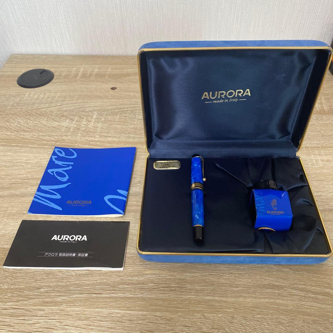 AURORA アウロラ 万年筆　ペン先18K750