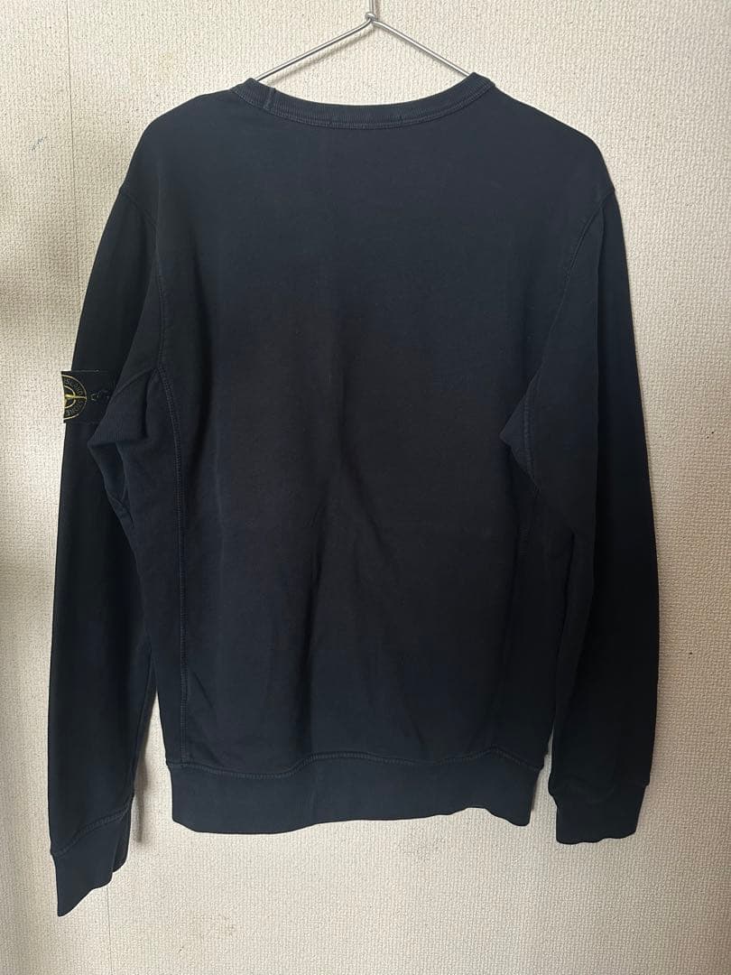 STONE  ネイビー 長袖トレーナー Mサイズ