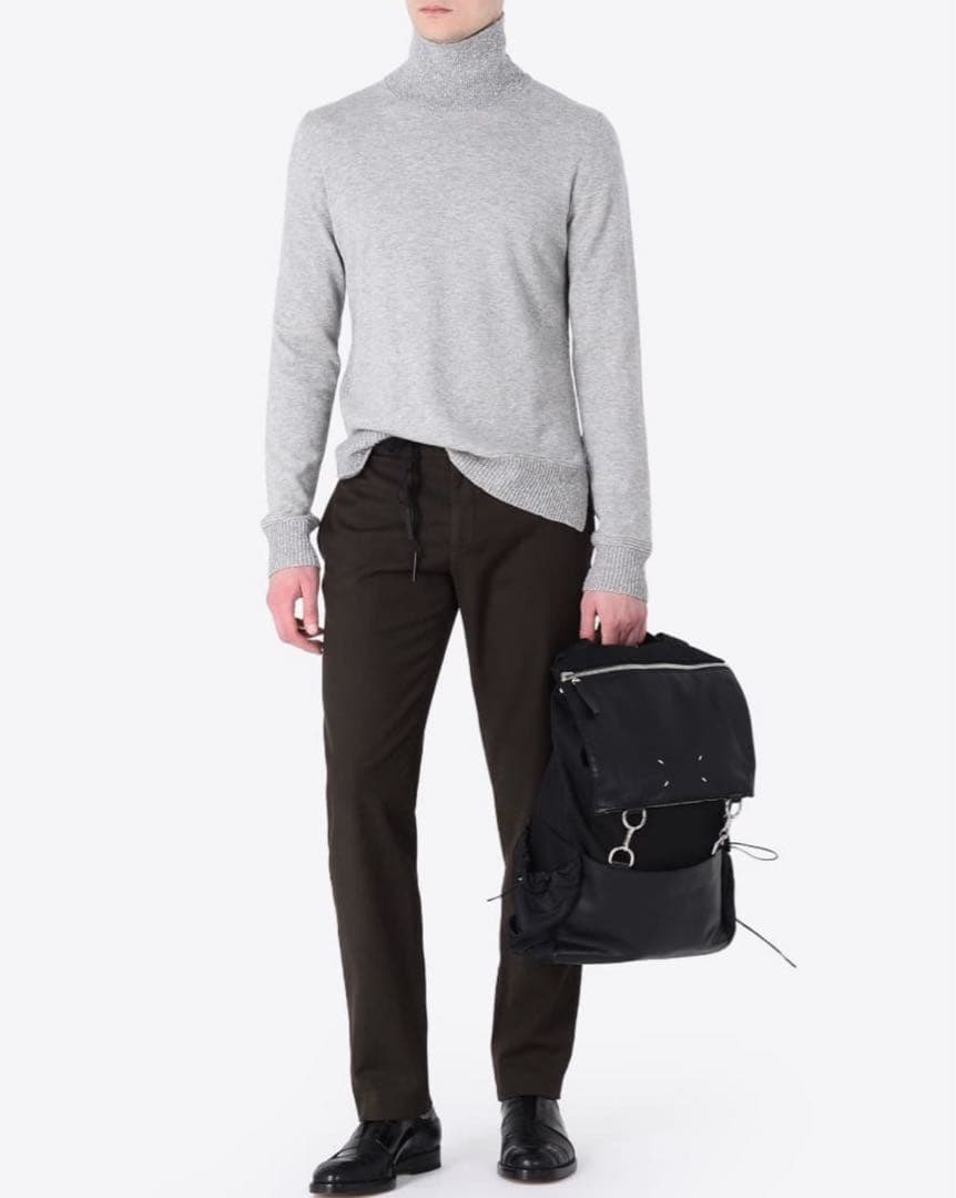 17aw マルジェラ サイドリブニット セーター タートルネック