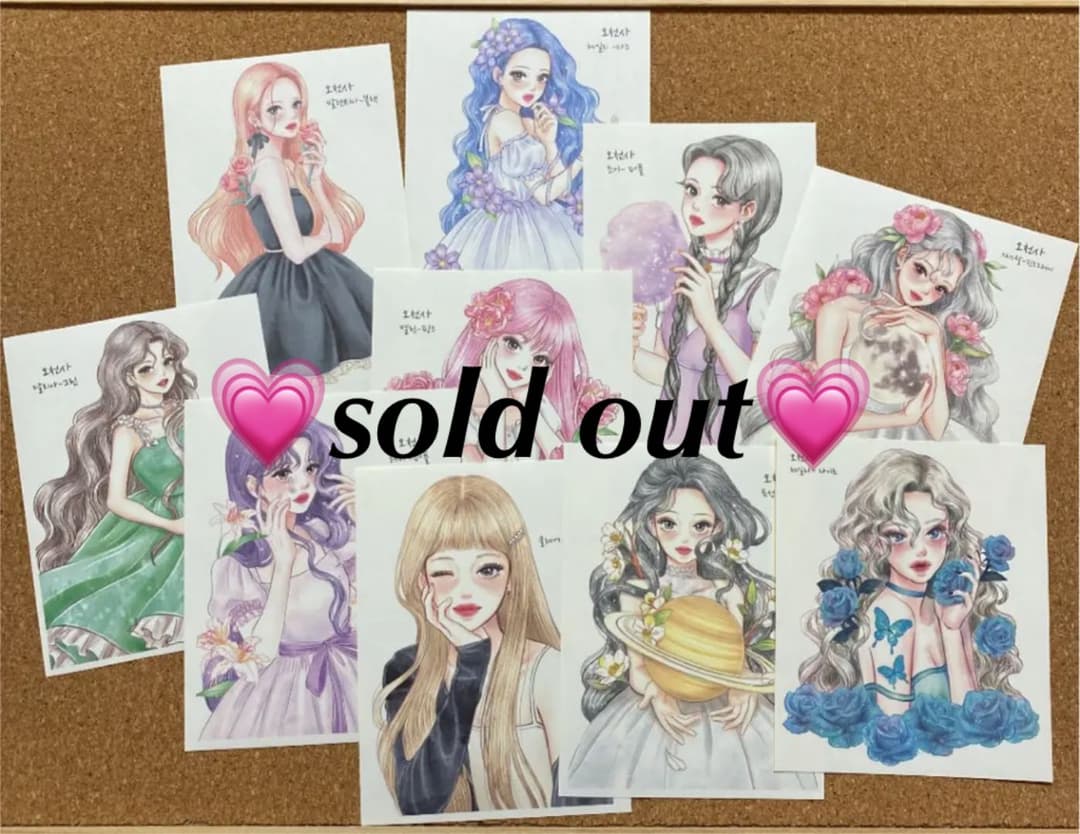 人気作家様  o1004様 海外ステッカー セット♡女の子♡2