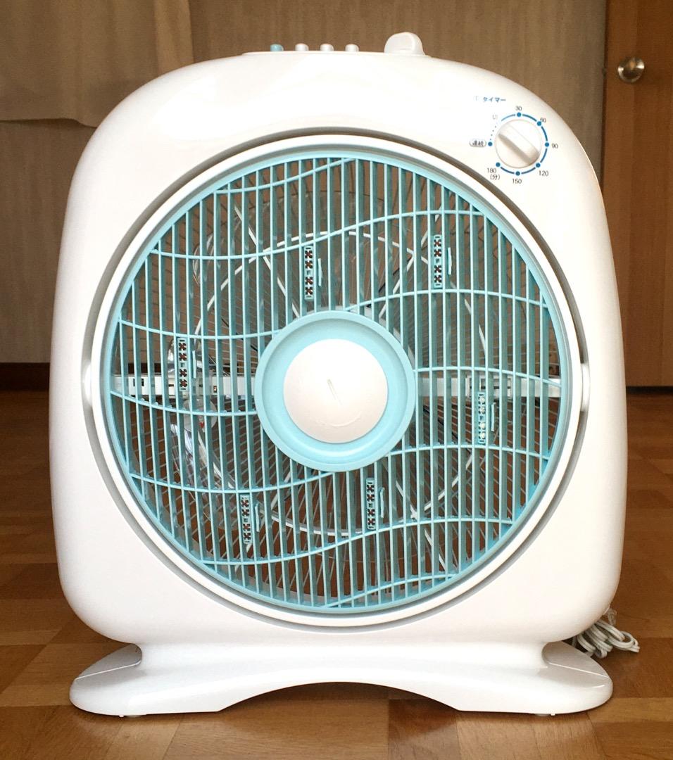 マイナスイオン扇風機 『新林の滝（森林の滝）』 ブルー PR-25(BLU)