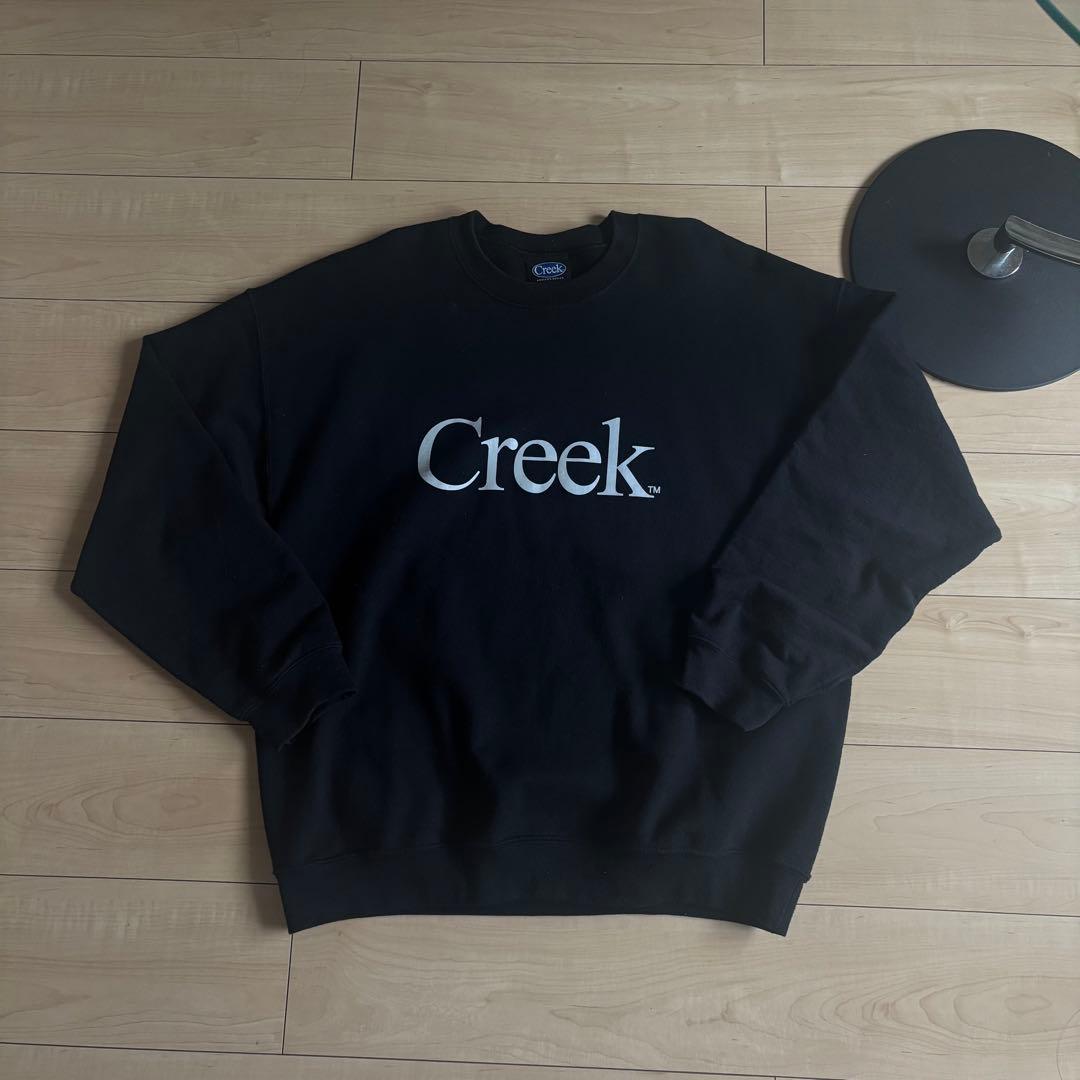 creek スウェット　ブラック