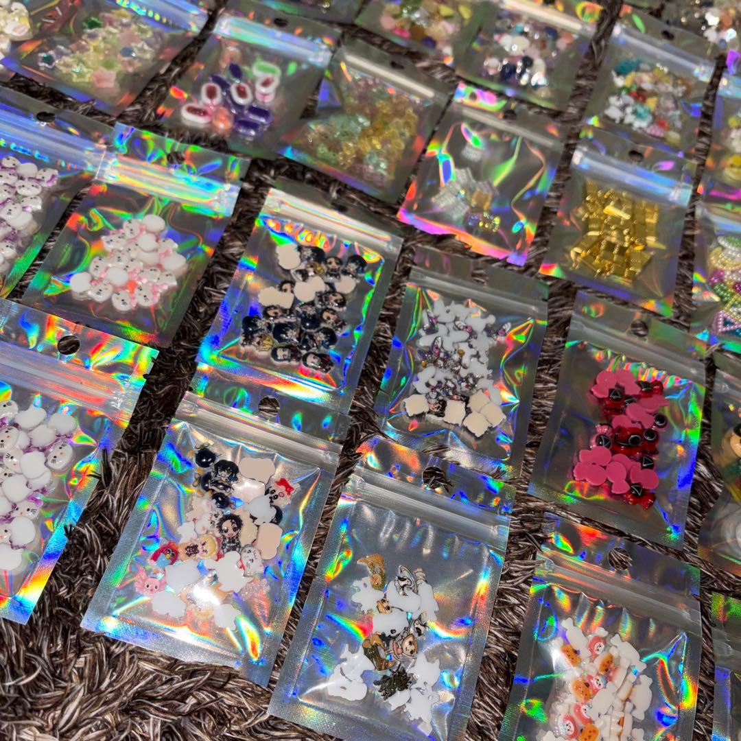 ネイルパーツ85袋セットまとめ売り