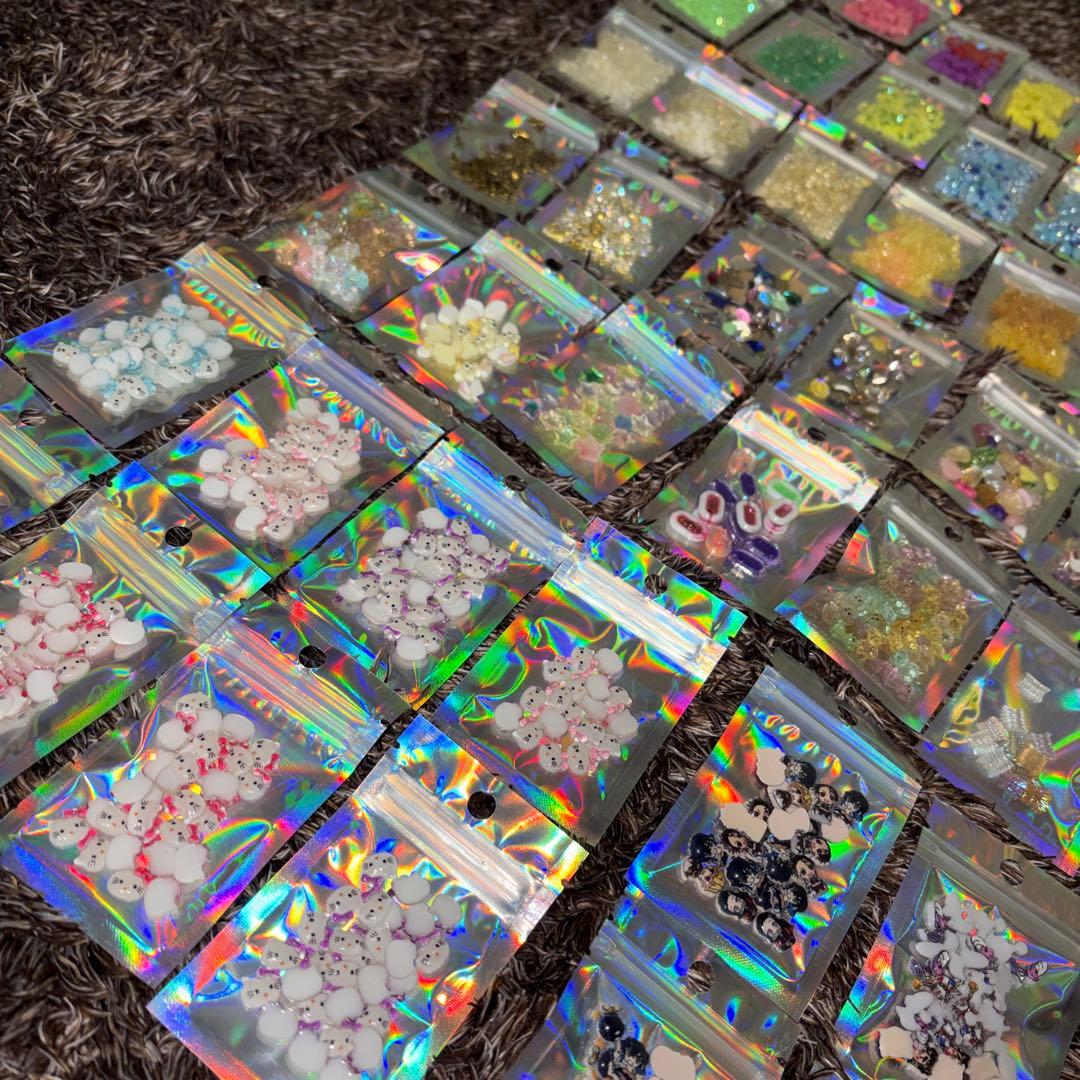 ネイルパーツ85袋セットまとめ売り