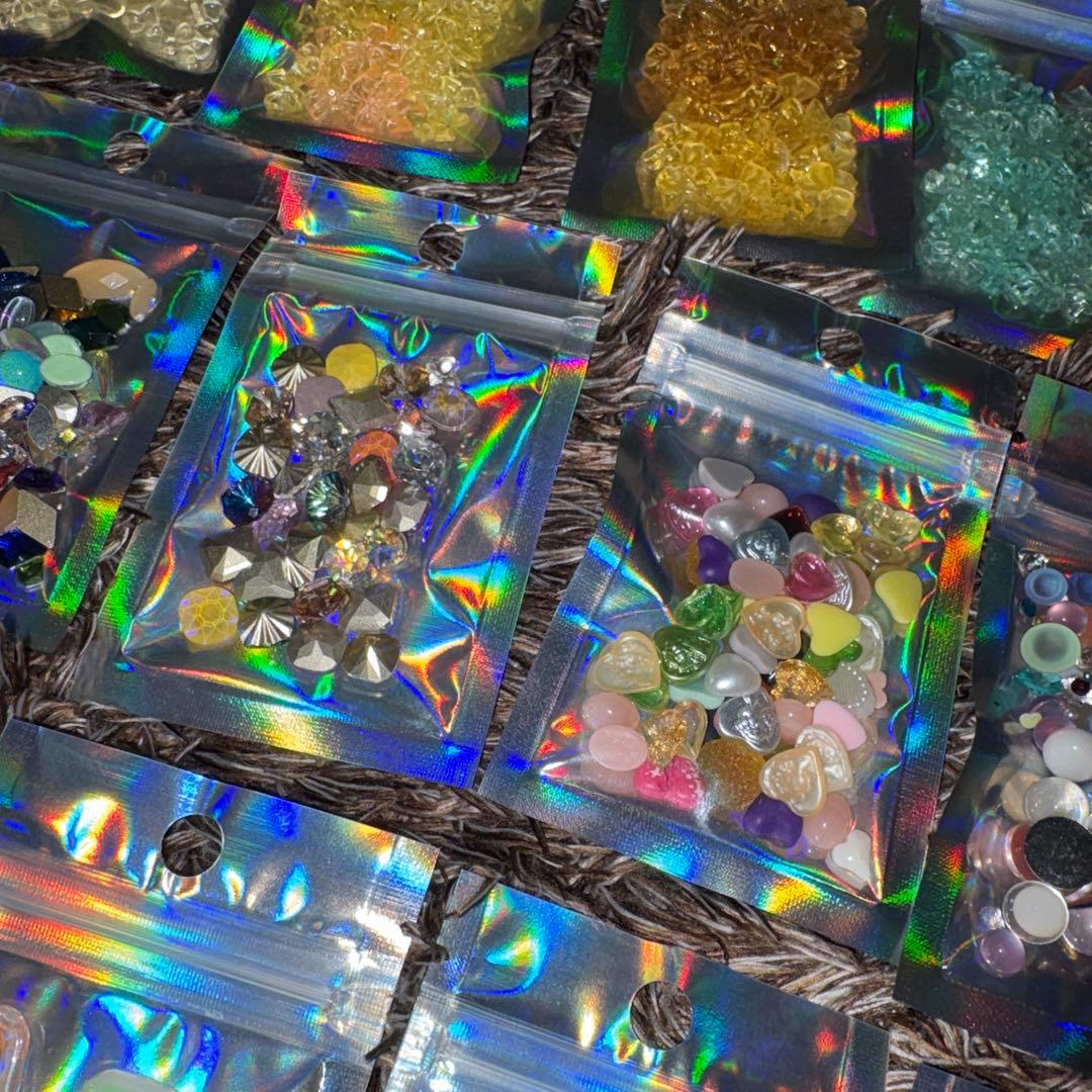 ネイルパーツ85袋セットまとめ売り