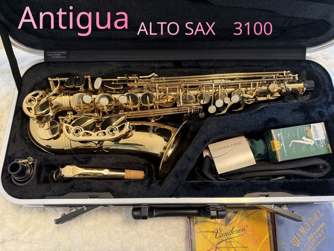 とても美品　アルトサックス アンティグア