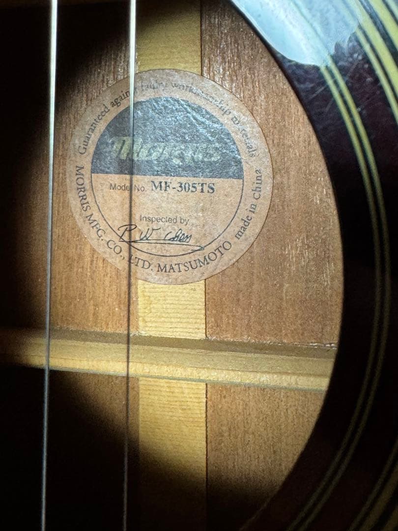 Morris MF-305TS モーリス　ギター　アコースティック