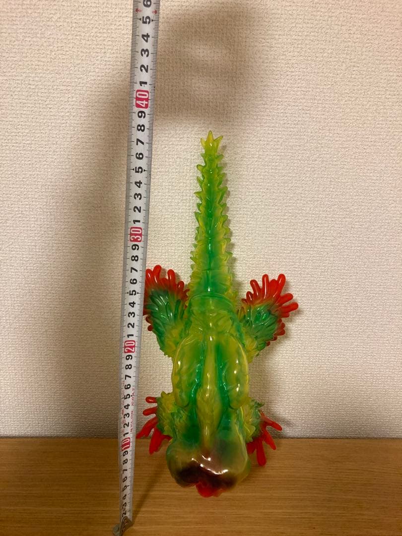 希少　マルサン450 四足ヘドラ　クリア成型　ソフビ