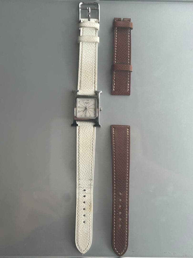 エルメス HERMES Hウォッチ レディース　腕時計