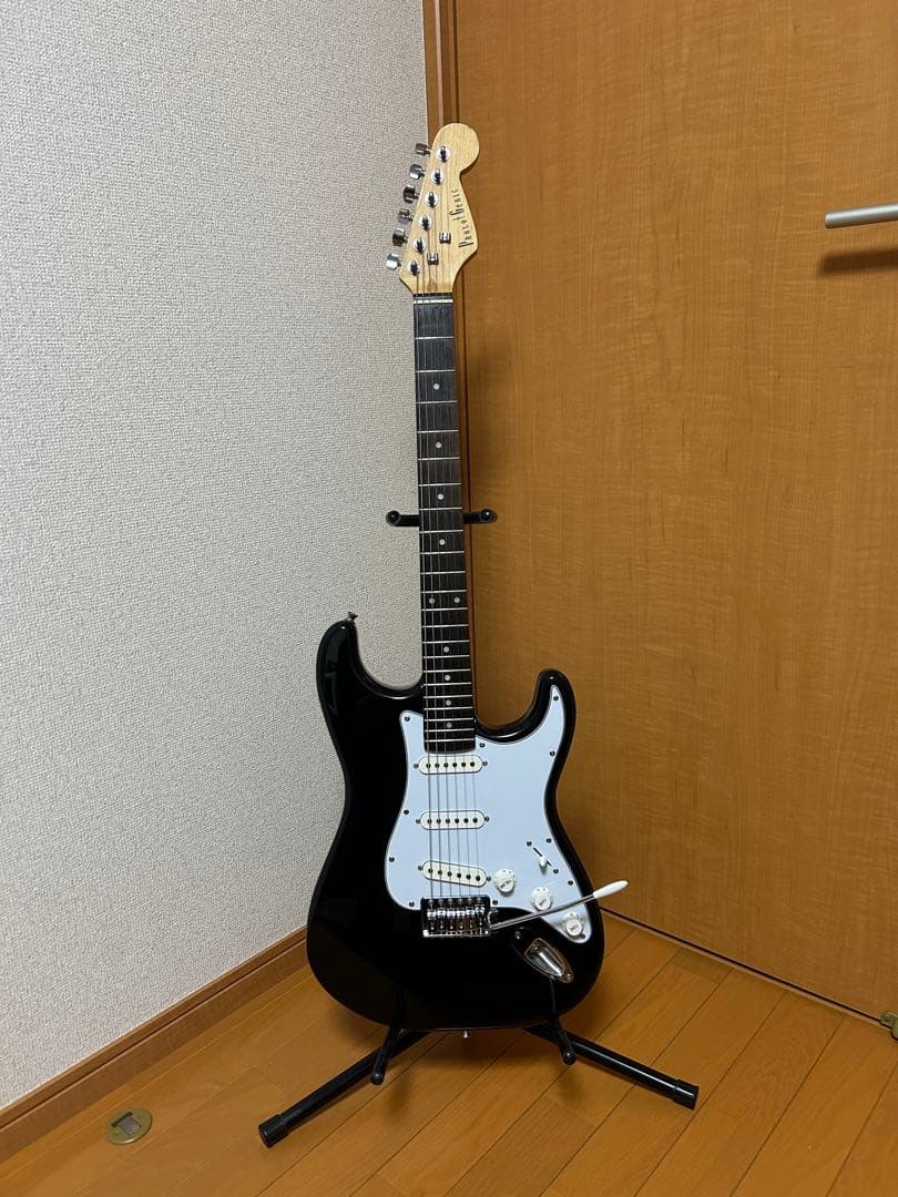 PhotGenic ストラトキャスタータイプ黒 各部調整済み