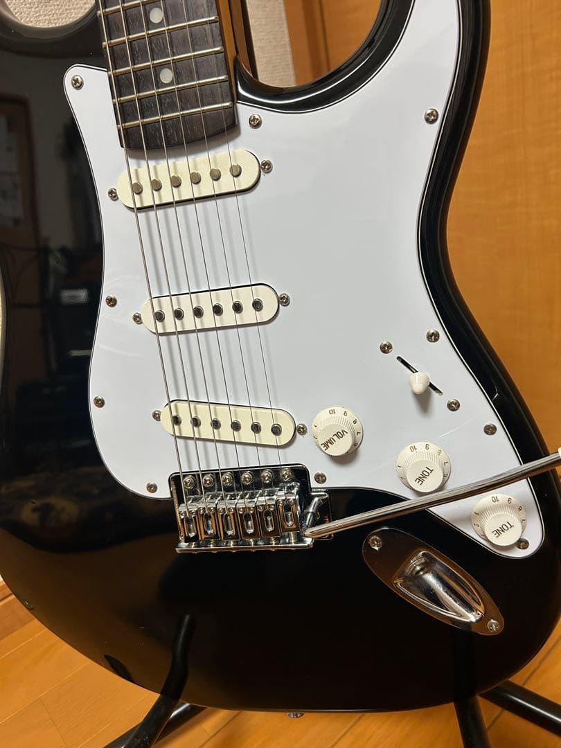 PhotGenic ストラトキャスタータイプ黒 各部調整済み