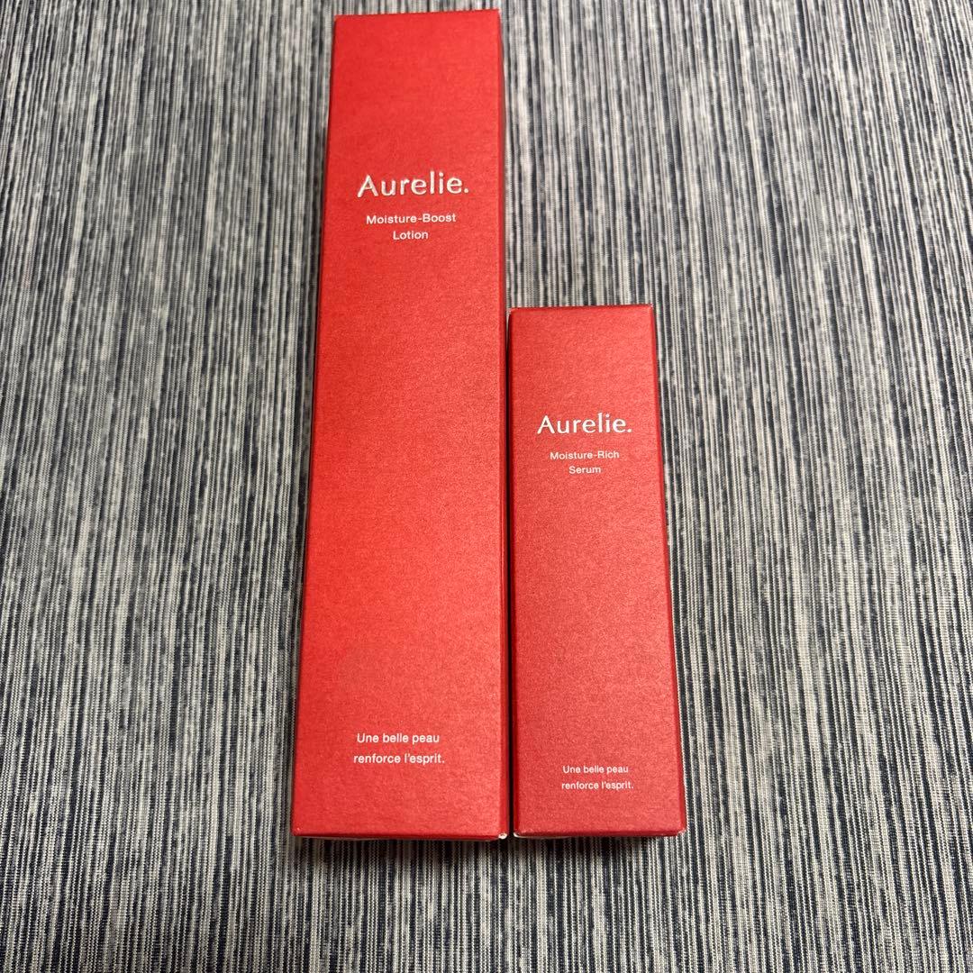 洗顔料 Aurelie. Moisture-Boost Lotion & Serum